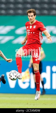 Berlin, Allemagne, 4 juillet 2020, Leon GORETZKA, FCB 18 au DFB Pokal final Match FC BAYERN MUENCHEN - BAYER 04 LEVERKUSEN 4-2 en saison 2019/2020 , FCB Foto: © Peter Schatz / Alay Live News / Hans Rauchensteiner/Pool - LES RÈGLEMENTS DFB INTERDISENT TOUTE UTILISATION DE PHOTOGRAPHIES comme SÉQUENCES D'IMAGES et/ou QUASI-VIDÉO - agences de presse nationales et internationales HORS usage éditorial SEULEMENT Banque D'Images