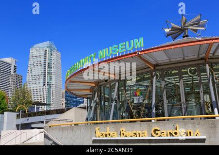 Musée de la créativité pour enfants, Yerba Buena Gardens, San Francisco, Californie, États-Unis Banque D'Images