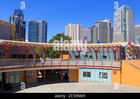 Musée de la créativité pour enfants, Yerba Buena Gardens, San Francisco, Californie, États-Unis Banque D'Images