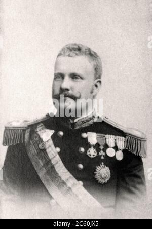 Dom Carlos I (1863 – 1908), connu sous le nom de diplomate et de martyr, fut le roi du Portugal de 1889 jusqu'à son assassinat en 1908. Il était le premier Banque D'Images