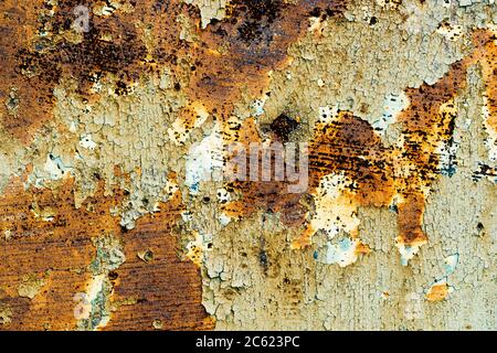 Texture d'arrière-plan rouillée Banque D'Images