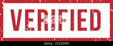 Tampon en caoutchouc vérifié. Caoutchouc de joint vectoriel isolé Illustration de Vecteur