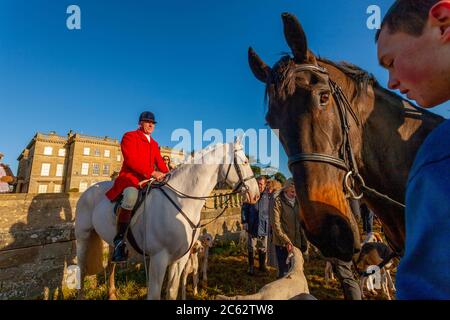 Quorn Hunt, Leicestershire, Angleterre Banque D'Images