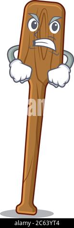 Une image de dessin animé de rades montrant un visage en colère Illustration de Vecteur