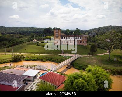 Vue panoramique sur le château de Kellie, Batu Gajah, Perak Banque D'Images