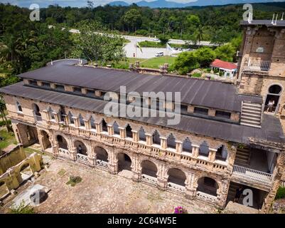 Vue panoramique sur le château de Kellie, Batu Gajah, Perak Banque D'Images