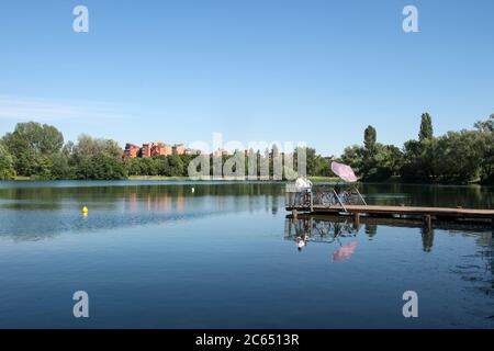 Italie, Lombardie, Milan, quartier de Baggio, Parco delle Cave Banque D'Images