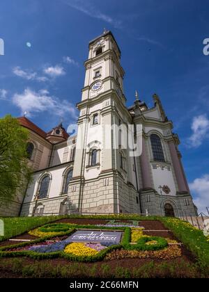 Basilique de l'abbaye bénédictine d'Ottobeuren, Unterallgäu, Allgäu, Swabia, Bavière, Allemagne, Europe Banque D'Images