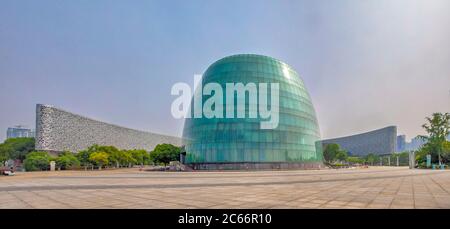 Chine, Suzhou City, Suzhou Science & Culture Arts Center Banque D'Images