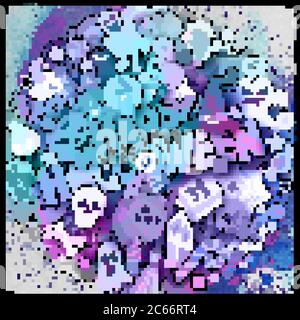 Dessin animé adorable gribouillages Halloween Illustration de Vecteur