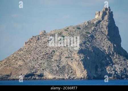 Photo Vue sur les îles Egadi, Sicile, Italie, Europe Banque D'Images