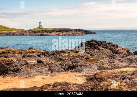 Phare Elie Ness à Elie dans le Neuk est de Fife, en Écosse. Banque D'Images