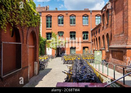 Kulturbrauerei, brasserie culturelle de Berlin Prenzlauer Berg en Allemagne Banque D'Images