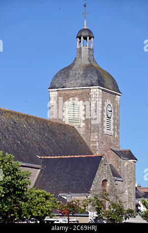 Église de Saint-Pierre, à Piriac-sur-Mer, une commune française, située dans le département de l'ouest de la France Banque D'Images