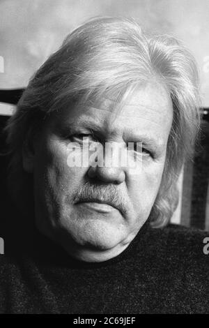 EXCLUSIF, 21 mars 1997, Hambourg, compositeur, musicien et artiste Edgar Froese lors d'une séance photo exclusive à Hambourg. Le pionnier de la musique électronique et fondateur du groupe Tangerine Dream a été disponible pour quelques photos lors d'une conférence de presse. | utilisation dans le monde entier Banque D'Images