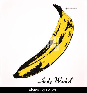 The Velvet Underground & Nico - couverture originale de l'album en vinyle - The Velvet Underground & Nico - 1967 Banque D'Images