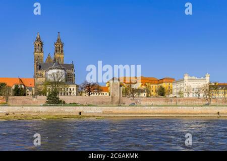 Dom zu Magdeburg St. Maurice und Katharina Banque D'Images