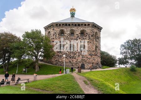 Forteresse historique de Skansen Kronan à Haga, Göteborg, Suède, Scandinavie, Europe Banque D'Images