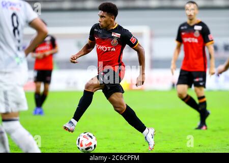 Toyota, Aichi, Japon. 8 juillet 2020. Mateus (Grampus) football : 2020 match de la J1 League entre Nagoya Grampus 2-2 Gamba Osaka au stade Toyota à Toyota, Aichi, Japon . Crédit: Naoki Nishimura/AFLO SPORT/Alay Live News Banque D'Images