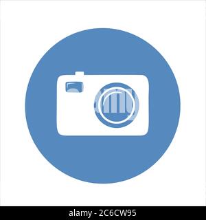 Icône d'appareil photo sur fond blanc, icône d'appareil photo, icône d'appareil photo vectoriel, icône d'appareil photo EPS, icône d'appareil photo JPG, icône d'appareil photo Illustration de Vecteur