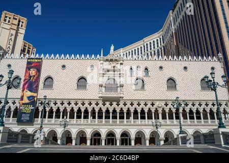 Las Vegas, 30 JUIN 2020 - vue extérieure du casino vénitien Banque D'Images