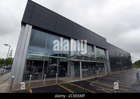 Le magasin John Lewis at Home à Swindon qui, en raison de sa fermeture, a déclaré le partenariat John Lewis qu'il fermera deux grands magasins à Birmingham et à Watford, quatre magasins Home à Croydon, Newbury, Swindon et Tamworth, Ainsi que deux points de vente de transport à Heathrow et St Pancras. Banque D'Images