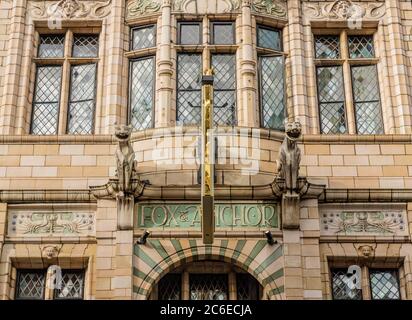 Une scène typique de Londres Banque D'Images