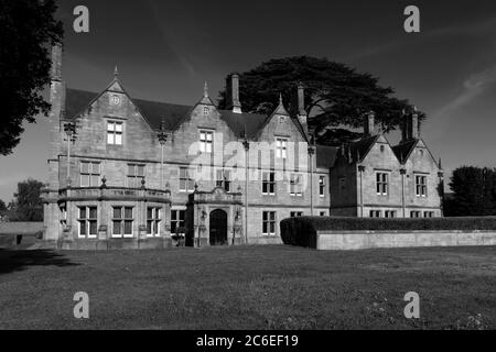 Duffield Hall, village de Duffield, Derbyshire, Angleterre, Royaume-Uni Banque D'Images