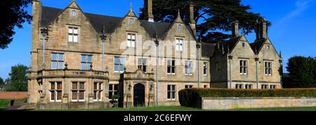 Duffield Hall, village de Duffield, Derbyshire, Angleterre, Royaume-Uni Banque D'Images