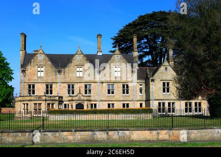 Duffield Hall, village de Duffield, Derbyshire, Angleterre, Royaume-Uni Banque D'Images