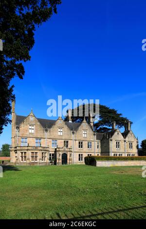 Duffield Hall, village de Duffield, Derbyshire, Angleterre, Royaume-Uni Banque D'Images