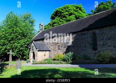 St Johns Chapel Heritage Centre, Belper Town, Amber Valley, Derbyshire Dales, Angleterre, Royaume-Uni Banque D'Images