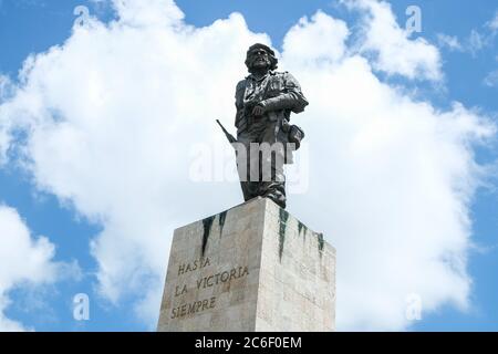 Le Mausolée de Che Guevara et statue à Santa Clara, Cuba. Banque D'Images