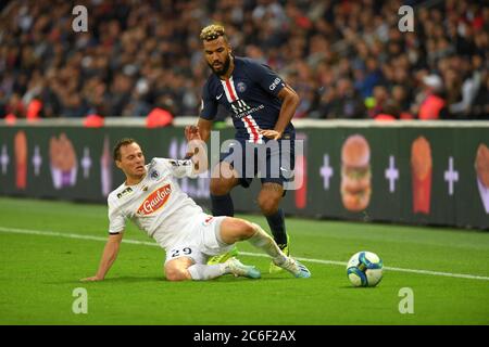 Eric-Maxim Choupo-Moting, attaquant de Paris, dans le match contre Angers (4-0) le 6 octobre 2019 Banque D'Images