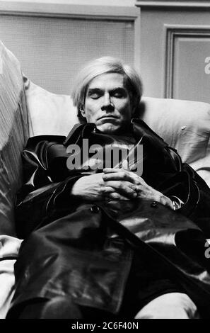 Andy Warhol, artiste pop Banque D'Images