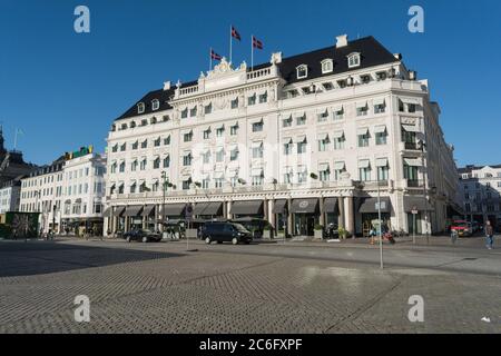 Hôtel d'Angleterre, Kongens Nytorv, Copenhague, Hovedstaden, Danemark, l'Union européenne. Banque D'Images