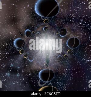 Soul ou aura Banque D'Images