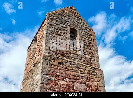 Tour Dovecot ou Doocot dans le village de Stenton, East Lothian, Écosse, Royaume-Uni. Banque D'Images