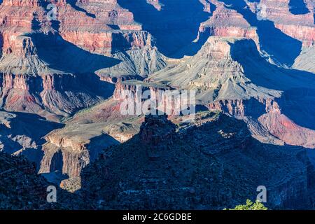 Grand Canyon au coucher du soleil Banque D'Images