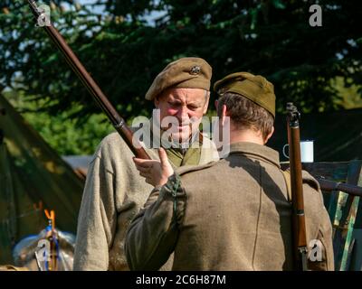 Rufford Abbey week-end des années 1940 Rufford Notinghamshire Angleterre Banque D'Images