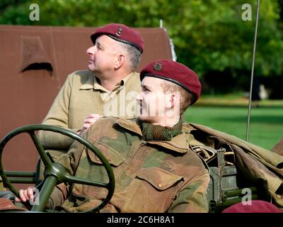 Rufford Abbey week-end des années 1940 Rufford Notinghamshire Angleterre Banque D'Images