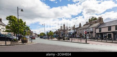 Galgate, Barnard Castle, Angleterre, Royaume-Uni.visité par Dominic Cummings pour tester sa vue. Banque D'Images