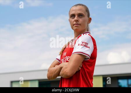 Arsenal Women FC annonce à Londres, Angleterre la signature de Noelle Maritz - Suisse nationale et anciennement VfL Wolfsburg - le vendredi 10 juillet 2020. (Photo officielle du club prise à Wolfsburg, Allemagne par Daniela Porcelli/Sports Press photo) Daniela Porcelli/SPP Banque D'Images