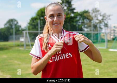 Arsenal Women FC annonce à Londres, Angleterre la signature de Noelle Maritz - Suisse nationale et anciennement VfL Wolfsburg - le vendredi 10 juillet 2020. (Photo officielle du club prise à Wolfsburg, Allemagne par Daniela Porcelli/Sports Press photo) Daniela Porcelli/SPP Banque D'Images