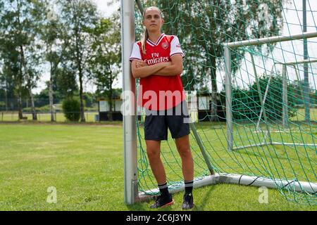 Arsenal Women FC annonce à Londres, Angleterre la signature de Noelle Maritz - Suisse nationale et anciennement VfL Wolfsburg - le vendredi 10 juillet 2020. (Photo officielle du club prise à Wolfsburg, Allemagne par Daniela Porcelli/Sports Press photo) Daniela Porcelli/SPP Banque D'Images