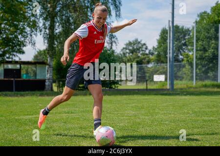 Arsenal Women FC annonce à Londres, Angleterre la signature de Noelle Maritz - Suisse nationale et anciennement VfL Wolfsburg - le vendredi 10 juillet 2020. (Photo officielle du club prise à Wolfsburg, Allemagne par Daniela Porcelli/Sports Press photo) Daniela Porcelli/SPP Banque D'Images