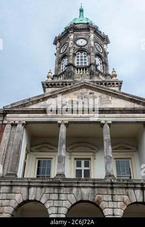 Façade du Bedford Hall du château de Dublin à Dublin, Irlande Banque D'Images