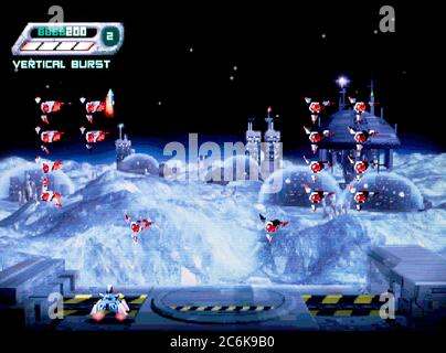 Space Invaders - Sony PlayStation 1 PS1 PSX - usage éditorial uniquement Banque D'Images