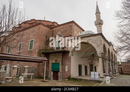 Peu de Sainte-sophie est une ancienne église orthodoxe de l'est dédiée aux saints Serge et Bacchus de Constantinople, convertie en mosquée pendant la Banque D'Images