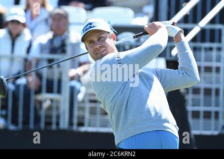 Pro Golfer Harris English en compétition lors des 2020 groupes Arnold Palmer Invitational Third Round au Bay Hill Club Lodge à Orlando, Floride, le jeudi 7 mars 2020. Crédit photo : Marty Jean-Louis Banque D'Images